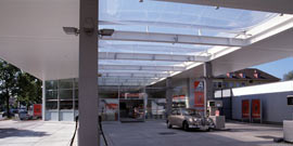 Allguth Tankstelle - Tankstellenüberdachung