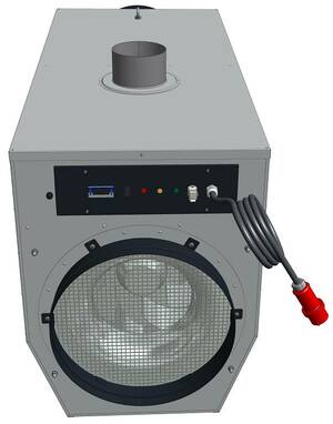 HLF-120 RM Fan view with recirculated air connection